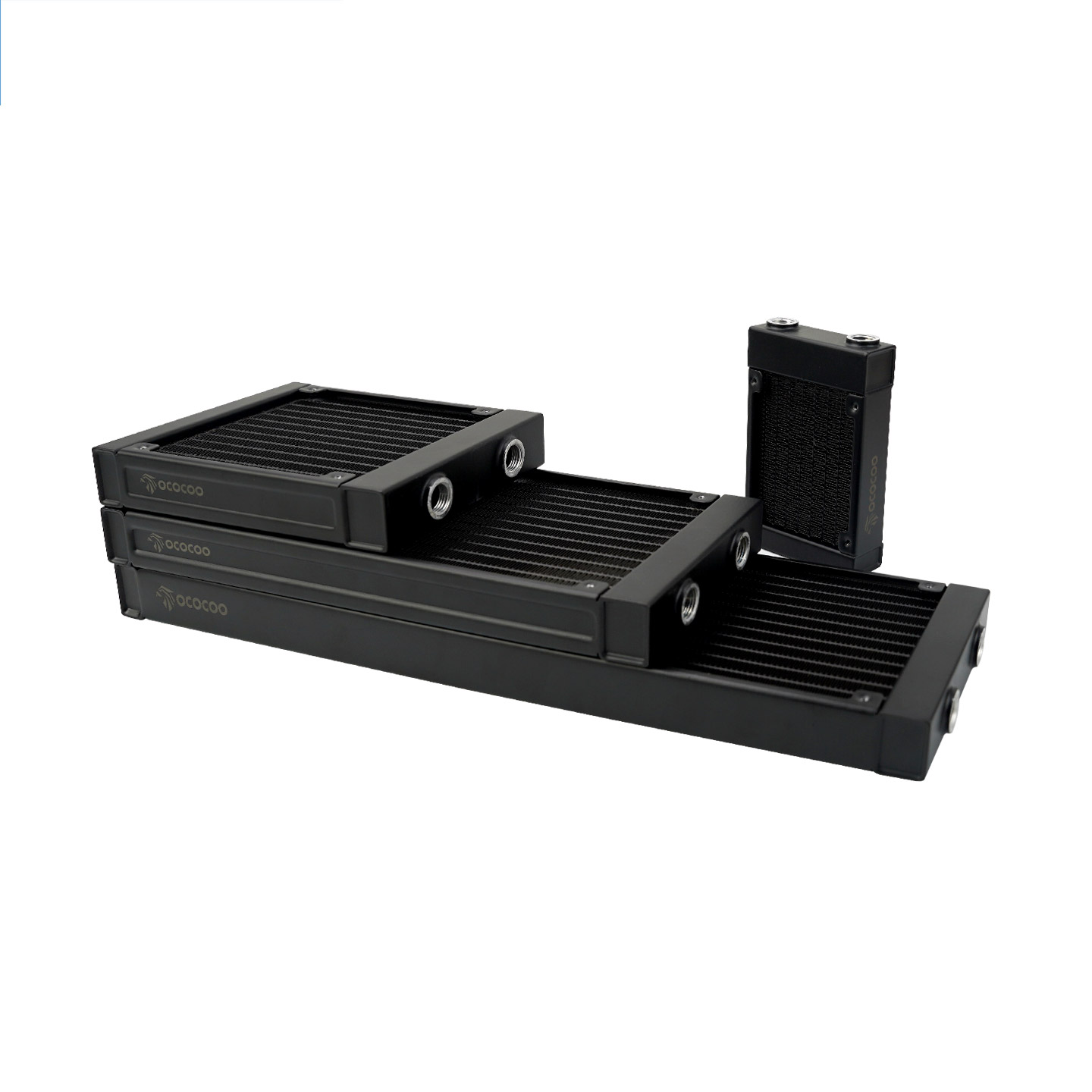 盈博侧出80 120 240 360螺纹口铝水排